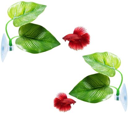 best betta fish tank accessories Abizoo Tunnel, Navy Blue Betta Sleeping Tube Safe Hollow Design for Small Fish & Shrimp Ideal Toys for Bettas Guppies Resting Hammock, Aquarium Decorations Hideout Rose RedSize Unique Bargains 1pc Betta Tunnel
