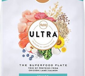 Ultra senior best sale dog food