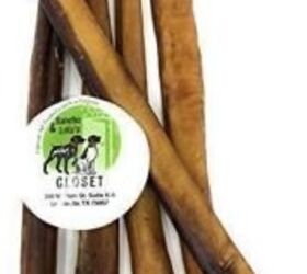 Made in USA Grain-Free Beef Pizzle Dog Chews Sancho & Lolas 6 Bully Sticks for Dogs Thick or Jumbo 