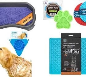 Lot 3 dog lick mat bathing grooming feeding Distraction scalp scrubber pad  ROUND