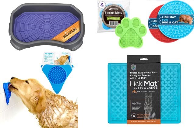 Ultimate Enrichment Bundle  Mighty Paw Dog Lick Bowl + Dog Lick Pad +