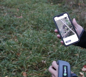 spoton gps dog fence review, Setting the perimeter of a fence is as easy as setting the app to create a fence and then walking the perimeter with the phone and the collar