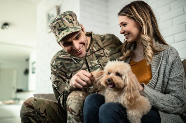 reports reveal military families go into debt just to keep their pets, Drazen Zigic Shutterstock