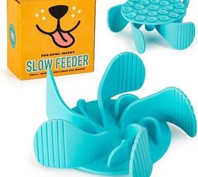 blue silicone food bowl insert
