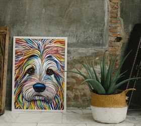 One-Eared Dog Creates the Most Expensive Piece of Artwork by A Dog