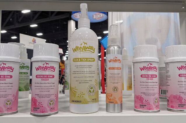 10 pet industry trends at superzoo 2023, Natural cleaning products and Flea Tick Spray from WeeAway