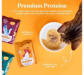 those little tubes of creamy cat food are actually good for your pet