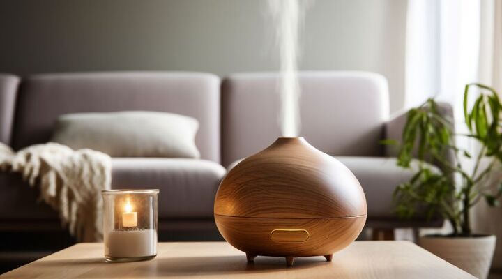 5 common home decor items that are risky to keep around dogs, Essential oil diffuser image via Canva