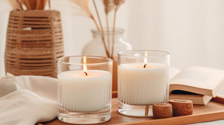 5 common home decor items that are risky to keep around dogs, Candles image via Canva