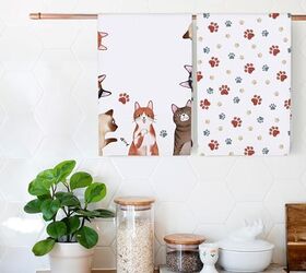 5 perfect holiday gifts for pet lovers, Cat Tea Towels image via Amazon