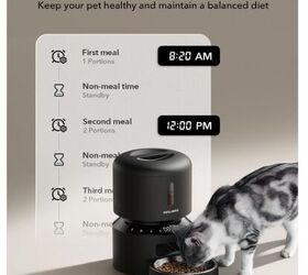 5 amazon gadgets to make owning pets easier, PETLIBRO Automatic Cat Feeder image via Amazon