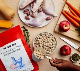 the secret to a healthier happier dog it might be in their bowl, We Feed Raw image via brand