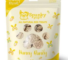 Spunky Pup Hunny Bunny Crunchy Biscuit Treats - image via Amazon