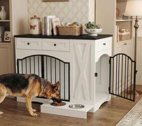 7 beautiful petcore pieces that elevate your home pets comfort, Furniture style Dog Crate image via Amazon