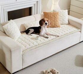 7 beautiful petcore pieces that elevate your home pets comfort, Fuzzy Couch and Sofa Cover for Dogs image via Amazon