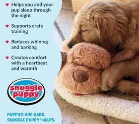 Snuggle Puppy Heartbeat Toy - image via Amazon