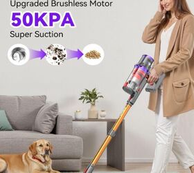 5 easy ways to stop pet odors taking over your home, Coovy SU7 Cordless Vacuum Cleaner image via Amazon