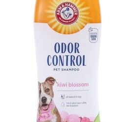 5 easy ways to stop pet odors taking over your home, Arm Hammer Deodorizing Dog Shampoo image via Amazon