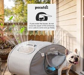 Pecute Cooling Dog House with Cooling Mat - image via Amazon