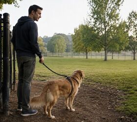dog park etiquette every new dog owner should know, Visit during non busy time if your dog is new to the park