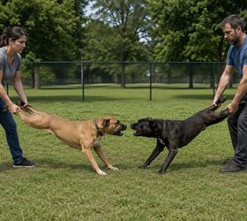 how to safely stop a dog attack 5 critical steps to protect your pet, Wheelbarrow method