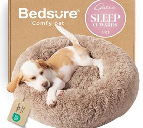 5 comfy dog beds your pup will love, Bedsure Calming Small Dog Bed image via Amazon