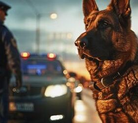 Loyal German Shepherd Warns Owner as Wildfire Closes In