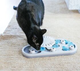 3 simple fixes that keep your cat from overeating, Catstages Nina Ottosson Rainy Day Puzzle Feeder image via Amazon